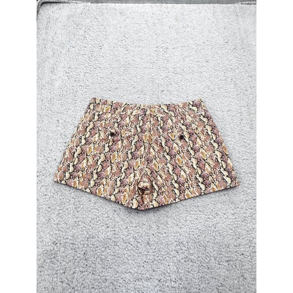 Women's Dear John Reptile Earthy Tone Hampton Short Shorts Size 29 - Picture 9 of 10